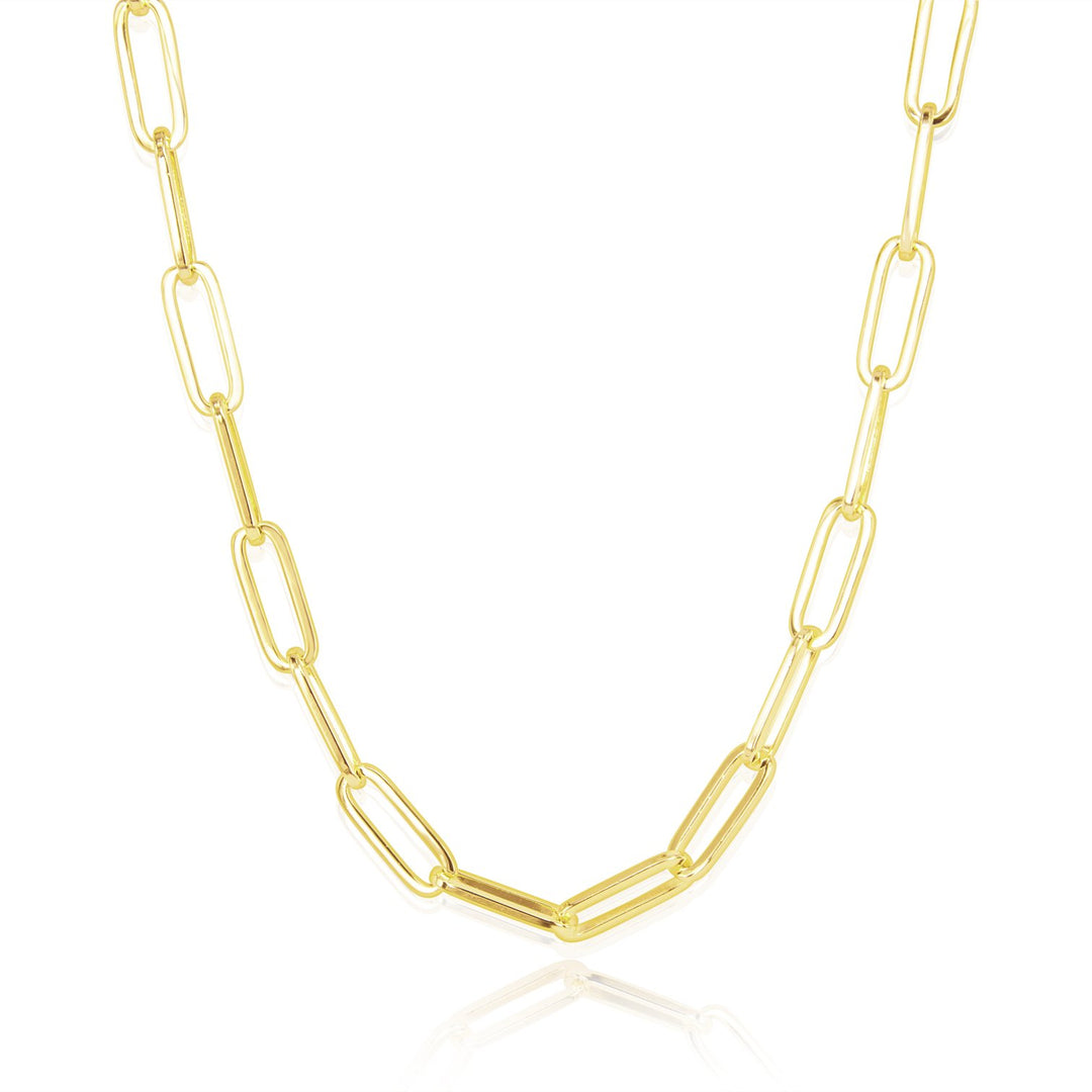 Melinda Maria Carrie Chain Necklace in Gold.