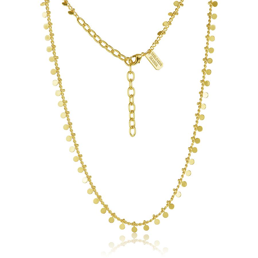 Melinda Maria Rhea Grecian Necklace | Gold